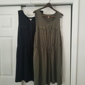 LAST CHANCE! Bundle of 2 romper-style dresses